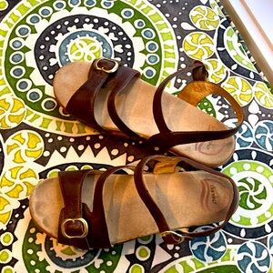Dansko brown sandals size 39